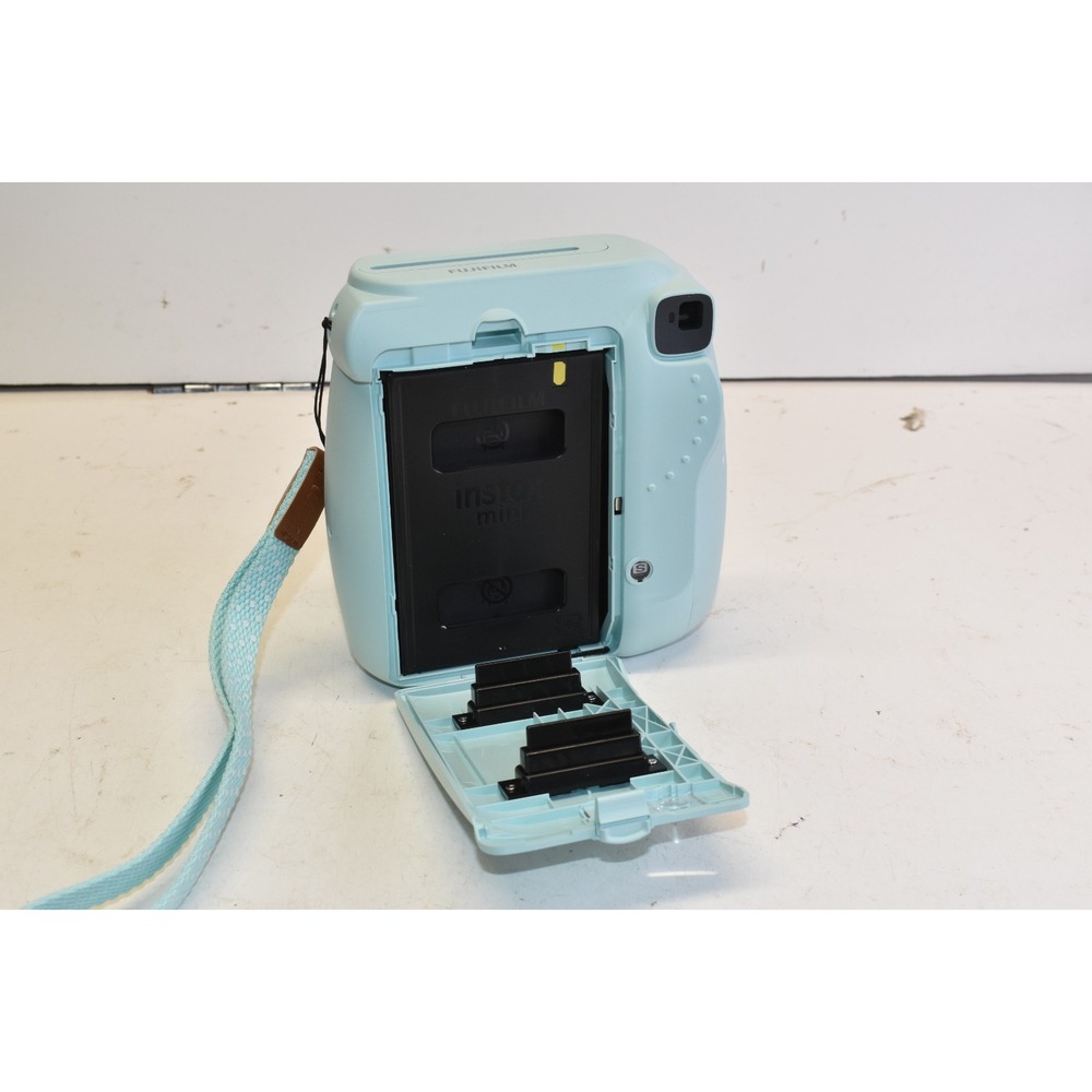 Fujifilm Instax Mini 9 Instant Camera Ice Blue Wrist Strap With Travel Case - Picture 6 of 8